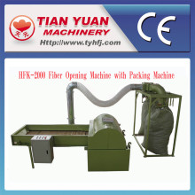 Nonwoven Microfiber Opening Machine with Bale Packing Machine